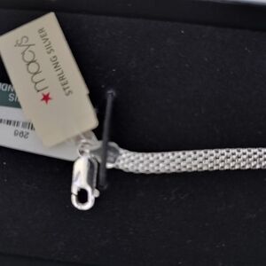 Macy's Sterling Silver Mesh Bracelet